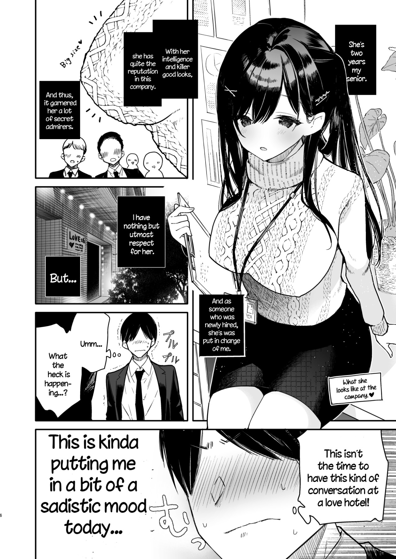 Hentai Manga Comic-Lewd Stopping and Starting Teasing With Senpai-Read-4